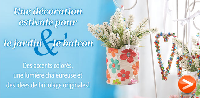 Une d�coration estivale pour le jardin & le balcon