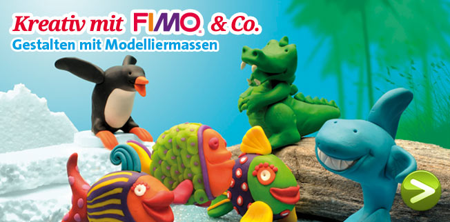 Kreativ mit FIMO & Co.