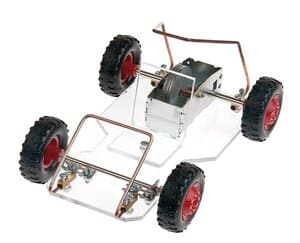Go-Cart mit Schwungmotor