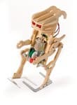 Holzbausatz Roboter (mechanisch motorisiert)