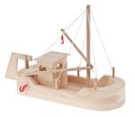 Chalutier en bois, Un mod�le a..., le kit