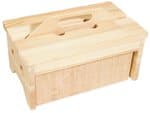 BOITE A CIRAGE EN BOIS /KIT