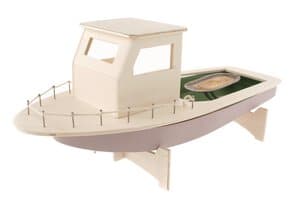 Fischerboot mit Knatterantrieb