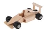 Formel-Rennauto mit Federwerk-Getriebemotor