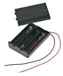 Batterijbox 3 x penlite, met schakelaar