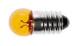 AMPOULES FIXES E10 3,5V JAUNE /10PCS