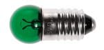 AMPOULES FIXES E10 3,5V VERT /10PCS