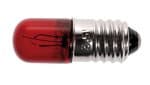 Blinkl�mpchen E10,  rot (3,5V/0,35A),  10 St�ck