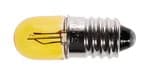 Blinkl�mpchen E10, gelb (3,5V/0,35A),  10 St�ck