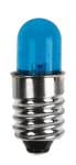 Diodo LED 8 mm presa E10, 1 pezzo, blu