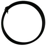 Aludraht (2,0 mm), 3 m Ring schwarz