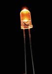 Diodi LED 5 mm alta intensit� luminosa, 10 pz,gi