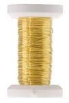 Filo di ottone, � 0,25mm/50m, ottone