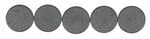 Calamita a disco, � 15x3mm, 5 pezzi