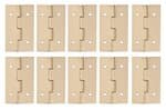 Scharniere, 10 St�ck 13 x 20 mm