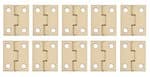 Scharniere, 10 St�ck 12 x 16 mm