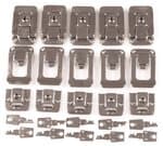 Kofferschlo� (33 x 54 mm) mit Schl�ssel, 10 St�ck
