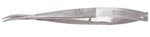 Pinzettenschere gebogen (90 mm)