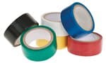 Isolierband,  6 Rollen farbig (3 m x 19 mm)