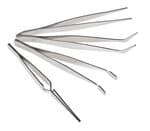 BRUCELLES EN ACIER /4PCS