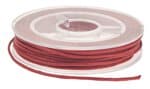 Imitations-Lederschnur,  5 m rot       (1 mm)
