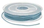 Imitations-Lederschnur,  5 m hellblau  (1 mm)