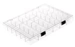 Schmuckbox klar (24,5 x 18 x 3 cm)