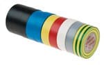 Isolierband, 10 Rollen farbig (10 m x 15 mm)