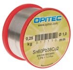 Filo di stagno, � 1mm, 250 grammi