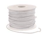 Cinghiette imitazione cuoio,� 1mm,25m,bianco