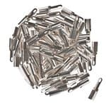Capicorda argentati, 1,3 mm / 100 pezzi