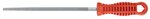 Feile Hieb 1  mit Heft (200 mm), rund
