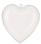 Cuore di plastica per Potpourri, 1 pezzo