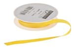 RUBAN EN SATIN JAUNE 10MM /10M