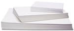 CARTON � DESSIN BLANC 160 G.,32,5X50CM, 250 FEUIL