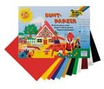 Buntpapierheft, 12 Bogen (21 x 30 cm)