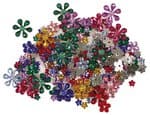 Schmucksteine, 200 St�ck Blumen farbig sortiert
