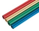Alu Bastelfolie mit Sternen, 4 Rollen (30 x 50 cm)