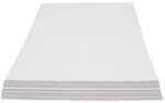 Graupappe wei� beschichtet   1,50 mm  Sonderma�