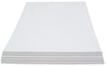 Grijsbord, 1,5 x 800 x 1100 mm.wit beplakt 25plaat