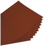Gekleurd papier 130g 50x70cm, 10vel,chocoladebruin