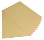 Photokarton,  10 Bogen gold         (50 x 70 cm)