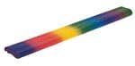 Bastelkrepp,   1 Rolle  regenbogen (50 x 250 cm)