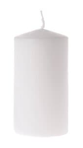 Candela bianca, � 80x200 mm, 1 pezzo