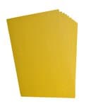 Carton ondul� de couleur , jaune soleil