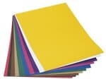 Cartoncino ondulato, 25x35cm, 10 fogli colori ass.