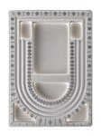 Perlen-F�delablage (24 x 33 cm)