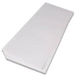Carta trasp. lanterne, bianco, 20x50 cm, 25 fogli