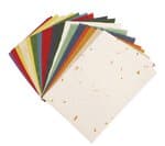 Naturpapier Kombipack, 18 Blatt/5 Sorten (23x33cm)
