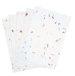Bl�tenpapier, 10 Bogen in 5 Dessins (23 x 33 cm)